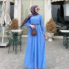 Şerit Dokulu Hafif Yaz Elbisesi! Hafif yapısı, 5 farklı renk seçeneği ve şık dokusuyla gün boyu ferahlık ve zarafet sunuyor. Şimdi keşfet!