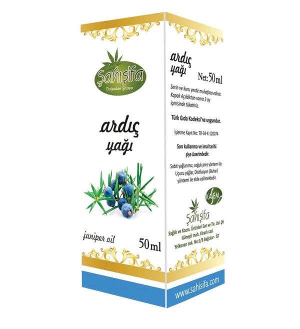 Doğal Ardıç Yağı 50ml; kas ağrılarını hafifletmeye, cilt sağlığını desteklemeye yardımcı olur. Bitkisel içerik ve güçlü etki sahisifa.com'da!