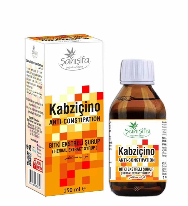 Kabzicino Şurubu 150 ml, sindirimi destekleyen, kabızlık sorununa karşı yardımcı bitkisel içerikli formül. Katkısız, güvenilir çözüm.. Hepdolu.com'da