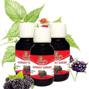 Karadut Şurubu 250 ml, doğal içeriğiyle bağışıklığı destekler, boğazı rahatlatır. Katkısız, şeker ilavesiz ve lezzetli formül. Hepdolu.com'da