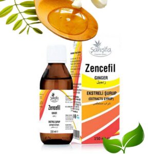 Zencefilli Şurup, zencefilin doğal gücüyle boğazı rahatlatır, bağışıklığı destekler. Katkısız ve bitkisel formül. 150 ml. Hepdolu.com'da