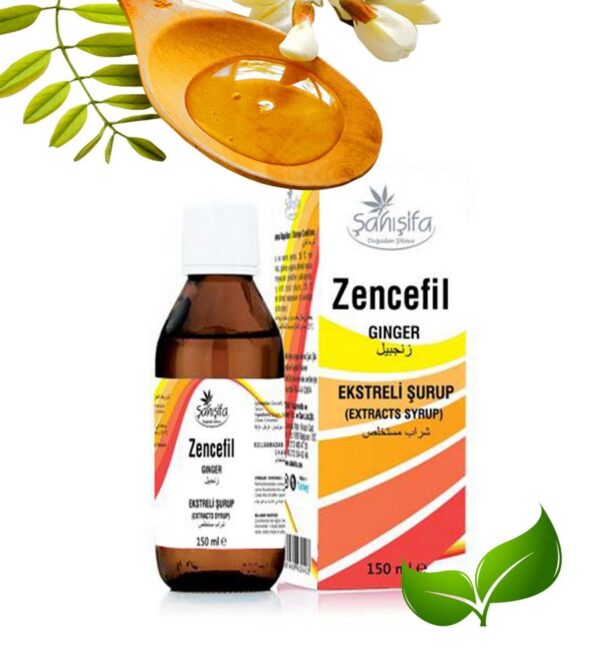 Zencefilli Şurup, zencefilin doğal gücüyle boğazı rahatlatır, bağışıklığı destekler. Katkısız ve bitkisel formül. 150 ml. Hepdolu.com'da