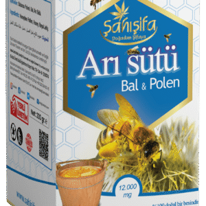 Arı Sütü Polen Bal Karışımı 12.000 mg, bağışıklığı güçlendiren ve enerji veren doğal destek. Katkısız ve %100 saf içerik. Hepdolu.com'da