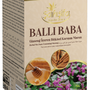 Ballı Baba Özel Karışım Macunu, doğal bitkisel içerikleriyle bağışıklık ve enerji desteği sağlar. Katkısız ve güçlü formül. Hepdolu.com'da