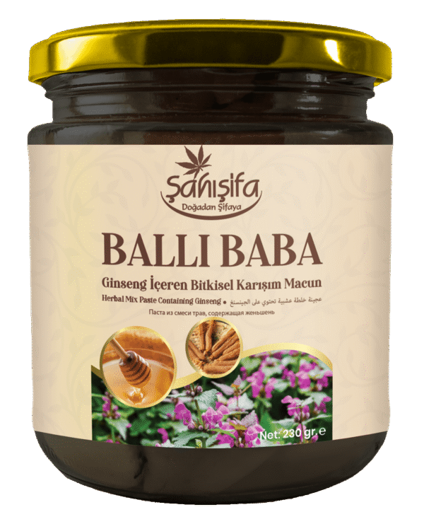 Ballı Baba Özel Karışım Macunu, doğal bitkisel içerikleriyle bağışıklık ve enerji desteği sağlar. Katkısız ve güçlü formül. Hepdolu.com'da