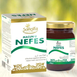 Nefes Macun, zencefil, keçiboynuzu ve bitki özleriyle solunum yollarını destekler. Nefesinizi açar, doğallığıyla ferahlatır. Hepdolu.com'da