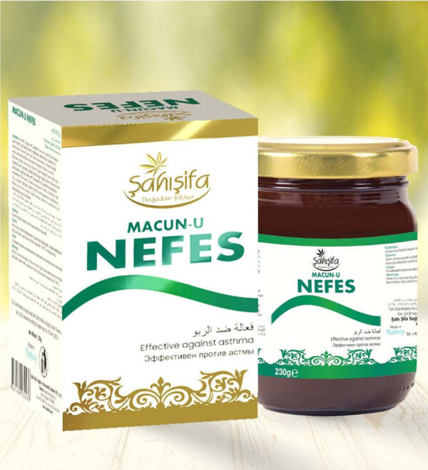 Nefes Macun, zencefil, keçiboynuzu ve bitki özleriyle solunum yollarını destekler. Nefesinizi açar, doğallığıyla ferahlatır. Hepdolu.com'da