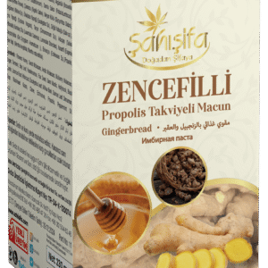 Zencefil, Ballı Polenli Kudret Narı, mide ve bağırsak sağlığını doğal yollarla destekler. Bal ve arı poleniyle zenginleştirilmiş güçlü formül. Hepdolu.com'da