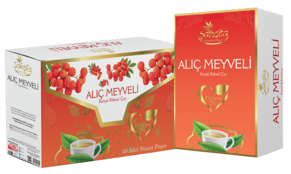 Alıç Meyveli Özel Karışım 40'lı bitki çayı; alıç meyvesi, kuşburnu ve ıhlamurla zenginleştirilmiş doğal içerikli özel formül. Sağlıklı içim keyfi. Hepdolu.com'da!