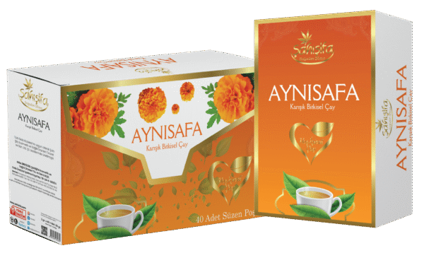 Aynısafa Çayı Özel Karışım 40'lı; cilt ve sindirim sağlığını desteklemeye yardımcı, doğal bitki karışımı. Günde 2 fincan doğallık. Hepdolu.com'da!