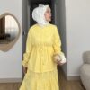 Canlı her rengi ve zarif fırfır detaylarıyla Bahara Dokunuş Tesettür Takım şimdi Hepdolu’da! Rahat, modern ve feminen stilin yeni favorisi!