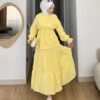 Canlı her rengi ve zarif fırfır detaylarıyla Bahara Dokunuş Tesettür Takım şimdi Hepdolu’da! Rahat, modern ve feminen stilin yeni favorisi!