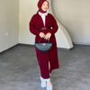 Modern Uzun Kemerli Hırka, zarif kemer detayı ve şık tasarımıyla her mevsimde kullanılabilir. Afra Tekstil’in kalitesiyle üretilen bu şık hırka, uygun fiyatla hepdolu.com'da!