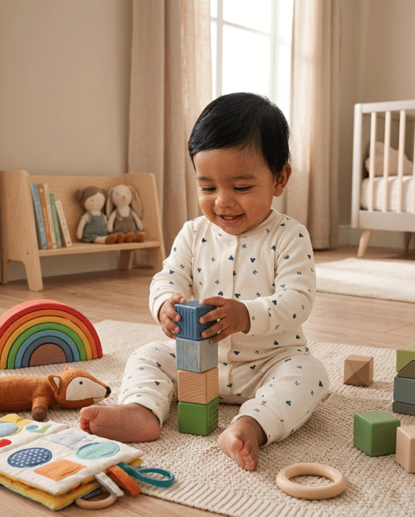 Bebeğinizin stiline modern bir dokunuş! %100 pamuklu, nefes alan fitilli dokusu ve minimal oyun konsolu figürlü tasarımıyla gün boyu konfor ve şıklık Hepdolu'da.
