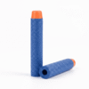 Nerf uyumlu sünger mermi mavi turuncu uçlu 7.2cm yumuşak yedek dart